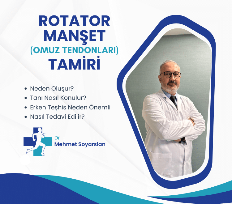 Rotator Manşet (Omuz Tendonları) Tamiri 7 Rotator Manset